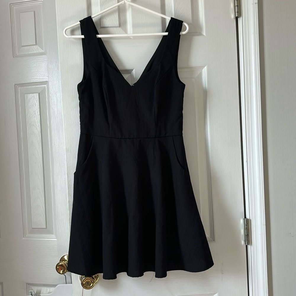 black dress